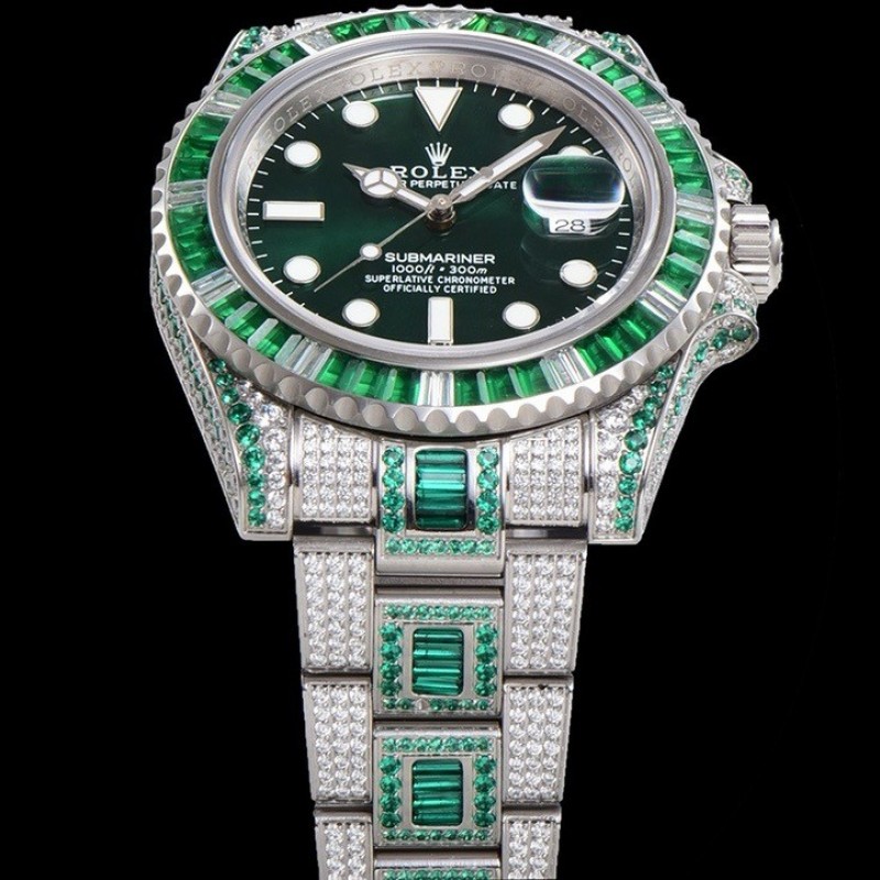r*l*x 904 steel submariner luxury full Di*m*nd special edition